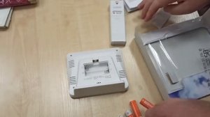 Распаковка - Метеостанция цифровая La Crosse WS6818