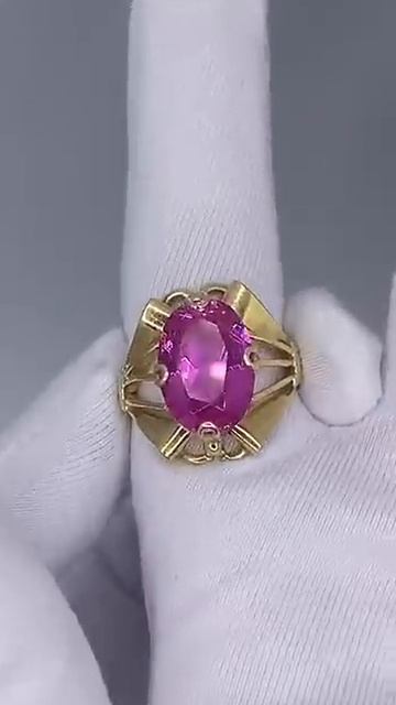 Золотое кольцо 750 пробы, лучше чем 583, производство ССС? смотреть онлайн