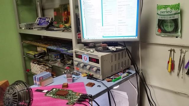 Матплата Asus E510MA заказ 19018 - контрольный запуск.