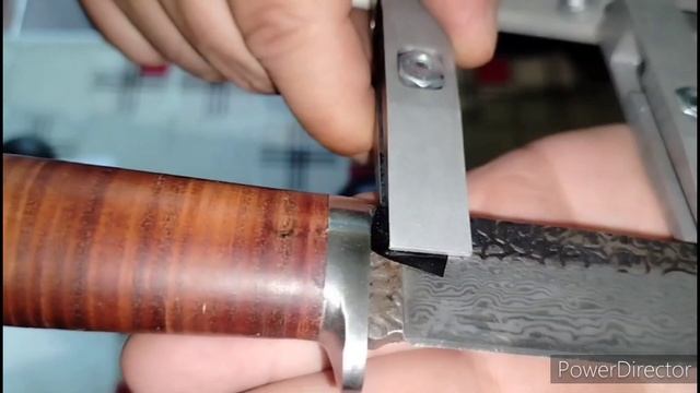 ЗАТОЧКА НОЖА "НОСОРОГ" #dudkinnknives #knife #knifelife #заточканожей #нождляохоты#видео #видеообзо