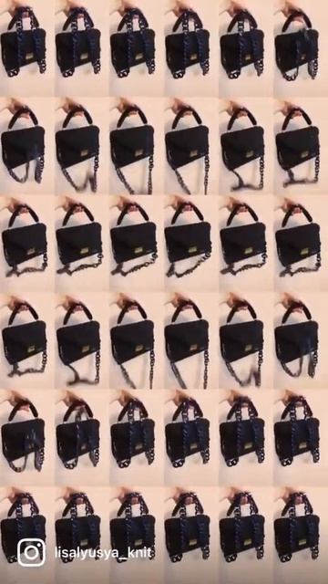 Чёрная классическая сумочка. смотреть онлайн