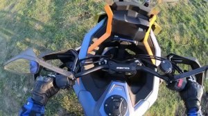 Сравнение качества записи камеры мотоцикла Zontes 703F и камеры GoPro 7