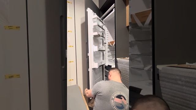 ASKO установка холодильника смотреть онлайн