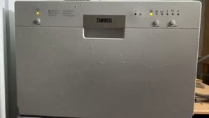 Посудомойка Zanussi пробуем запустить