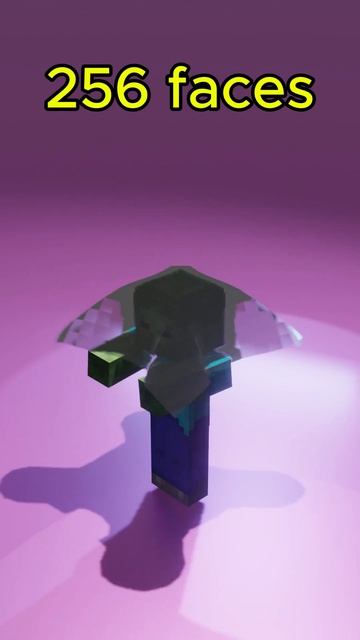Симуляция ткани от 1 грани до 4096 граней в Blender 3D #clothsimulati