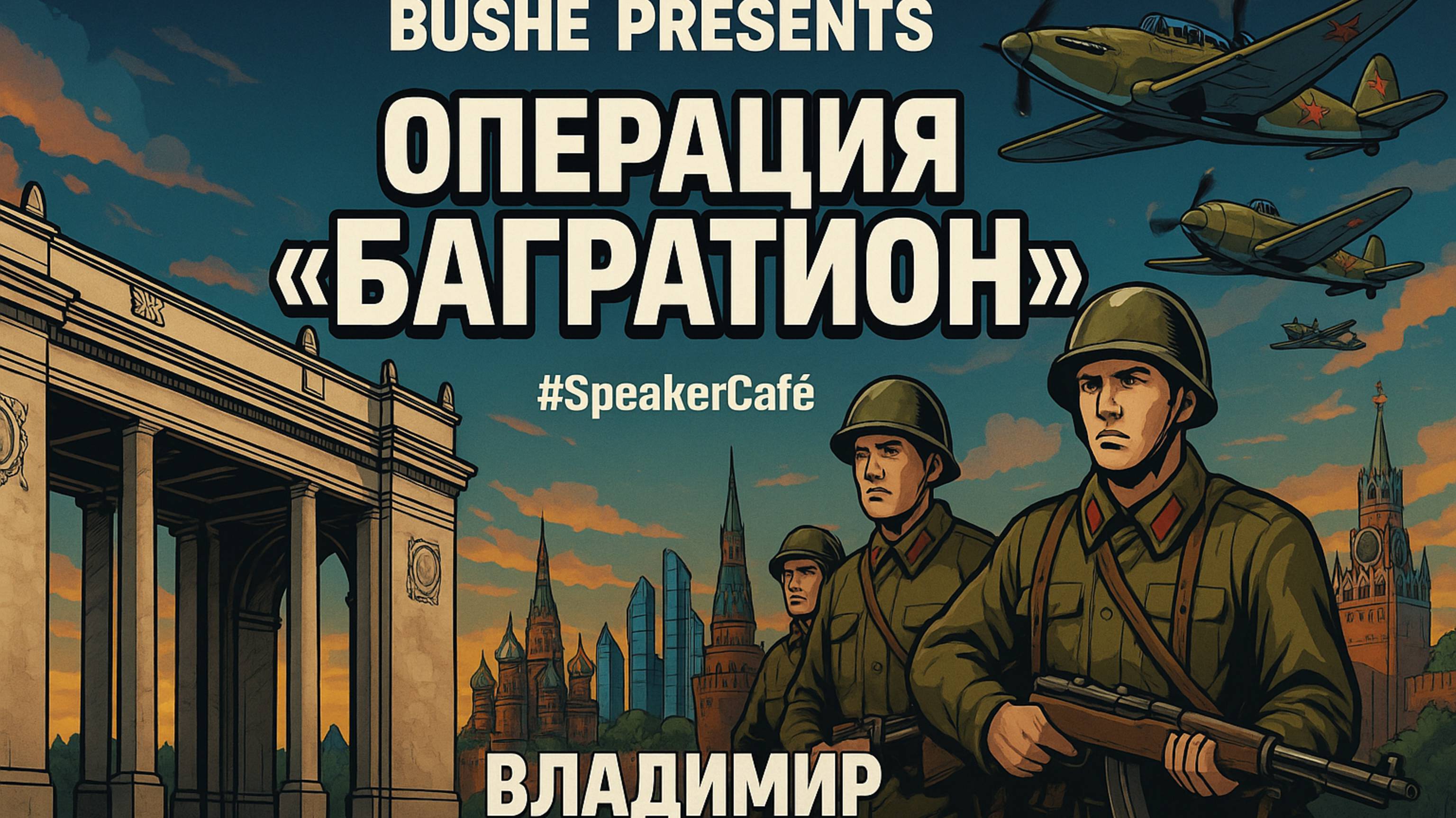 Владимир - Тема: Операция «Багратион» #Спикеркафе