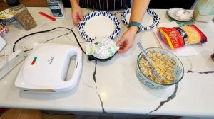 На остатках закваски! Сытный и вкусный рецепт в вафель