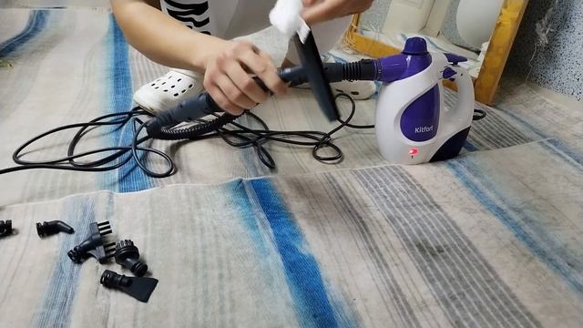 Обзор лучшего ручного пароочистителя Kitfort KT-976 #китфор смотреть онлайн