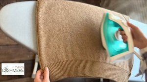 Как гладить или отпаривать вязанные изделия