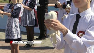 Впервые в Улан-Удэ детсадовцы приняли участие в "Марше юных патриотов"