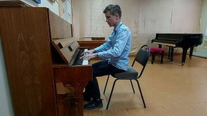 А.Лешгорн. Этюд. Сочинение 136, N 21. Фортепиано. Исполняет  Михаил.