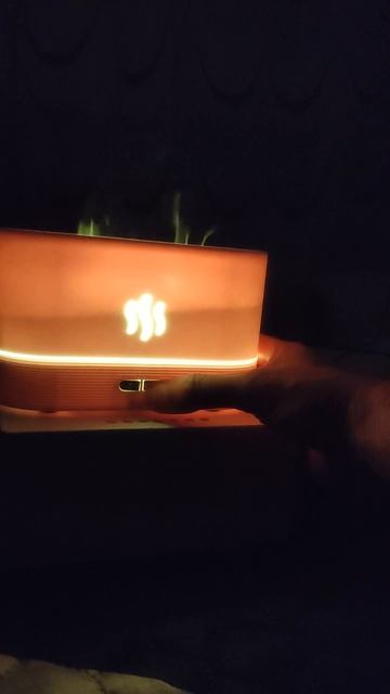 Увлажнитель RGB с эффектом пламени - мини смотреть онлайн
