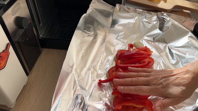 ДОРАДО в фольге с овощами В ДУХОВКЕ. ну очень вкусно!!!