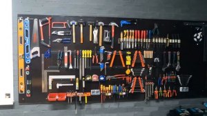 Хранение инструментов, настенная панель.