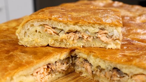 РЫБНЫЙ ПИРОГ Семейный рецепт, который мы передаём из поколения в поколение