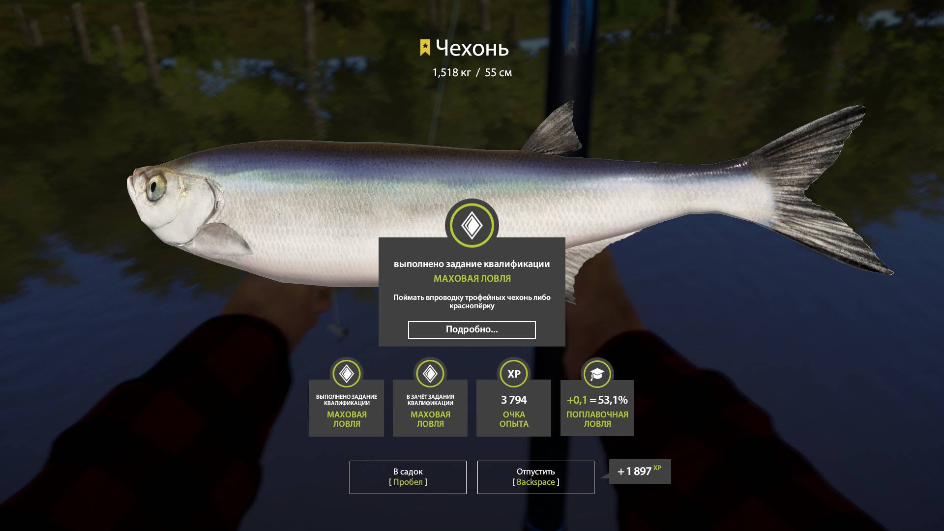 ТРОФЕЙ ЧЕХОНЬ СЕВЕРСКИЙ ДОНЕЦ - РУССКАЯ РЫБАЛКА 4