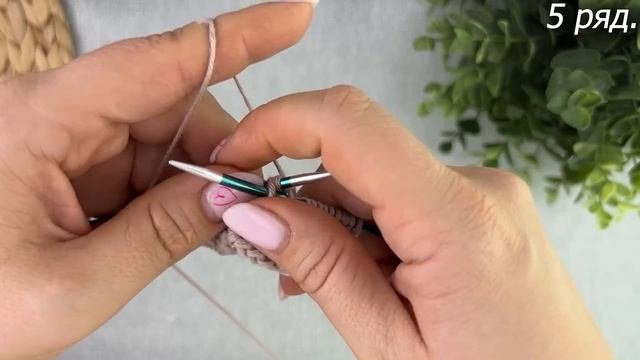 Изумительный УЗОР спицами. Проще некуда. Вязание спиц?