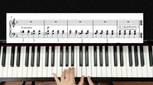 Двое в кафе  Таривердиев Урок Для Начинающих на Пианин