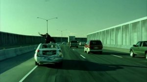 Матрица Перезагрузка: Погоня Близнецов-призраков и агентов за Тринити и Морфеусом на шоссе