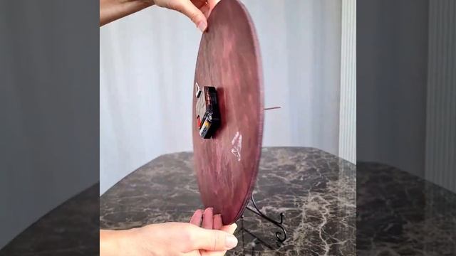 Деревянные настенные часы 30 см смотреть онлайн