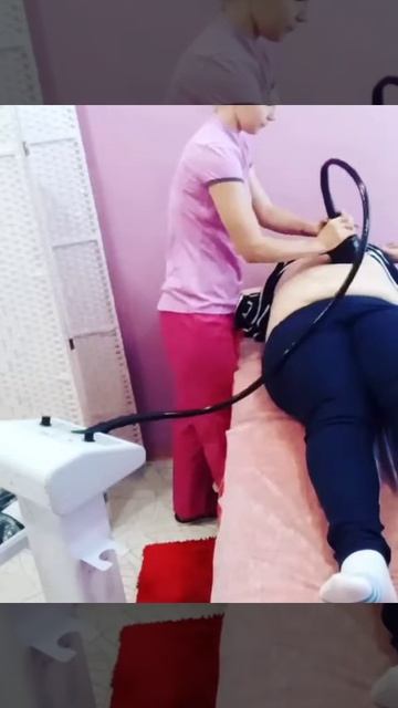 Вибрационный массаж живота +миостимуляция живота