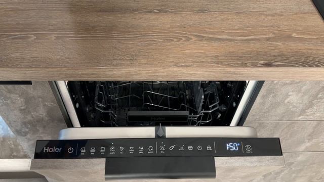 Обзор встраиваемой посудомоечной машины HAIER HDWE11-396RU смотреть онлайн
