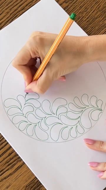 Учимся свободно ходовой стежке