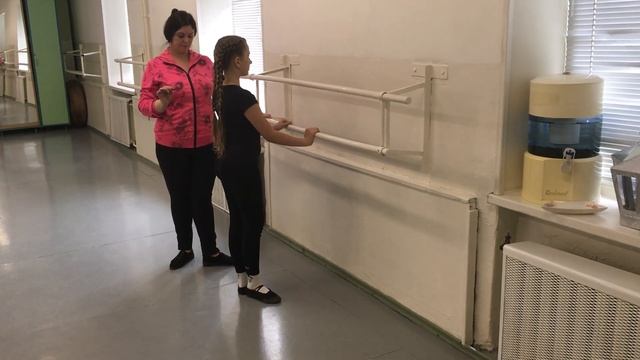 Шахлина Г.Т УПРАЖНЕНИЕ 3 "Закрепление и отработка движений возле станка."