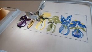 Вышивка на Janome Memory Craft 550E