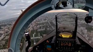 Воздушная часть парада в Минске, посвященном 80-й годовщине Победы