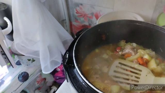 Жаркое в мультиварке. Вкусный обед