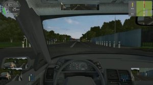 Заказ на десятке за 5 км Сравнения реального вождения и симулятора City Car Drving.