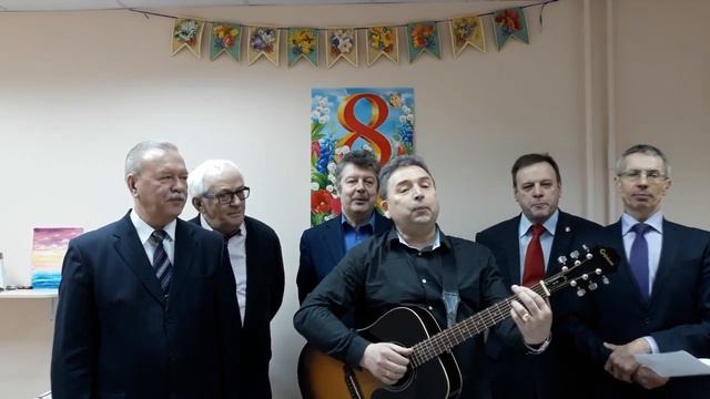 Поздравление милых дам. Агитбригада Нижегородского района