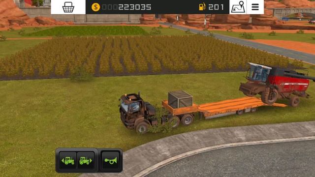 Farming simulator 18 Транспортировка комбайнов и жаток новых н? смотреть онлайн