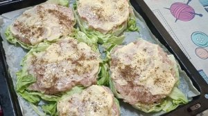 Капустные шайбы с фаршем - простой рецепт в электричес