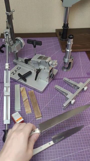 Заточка, Кухонные ножи, Zag Max, Amakusa, Numata #knifesharpening #заточн? смотреть онлайн