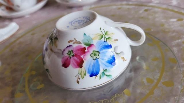 Коллекционные чайные пары 50 - 60х годов. Редкие формы и ?