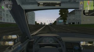 Заказ на десятке с аварией (City Car Drving)