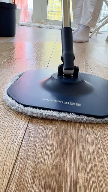 Умная швабра с разделением чистой и грязной воды!