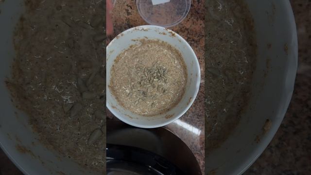 Готовим хлеб из клетчатки, все ингредиенты на глаз ! Кл