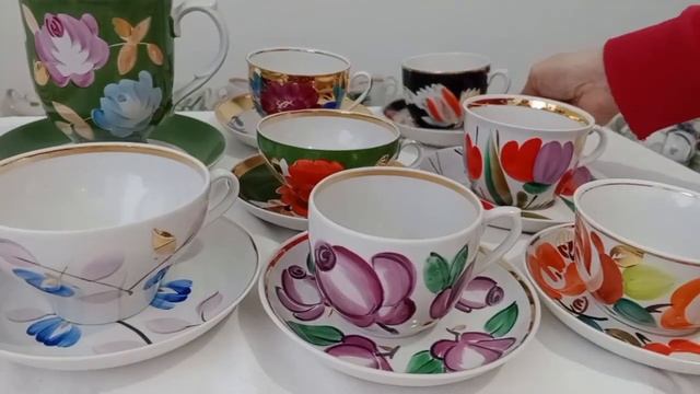 Чайные пары СССР Вербилки, Дулево, Песочное.