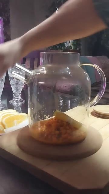 Облепиховый чай. #домашнийвлог #дача #чай #кухня #кулин? смотреть онлайн