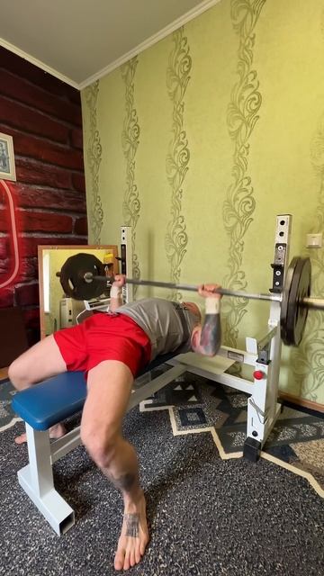 Альбертович - ТЕСТ НА ДРЫЩА 😂 Жим собственного веса! смотреть онлайн