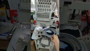 промышленная вышивальная машина fortever halo 100 максимальн
