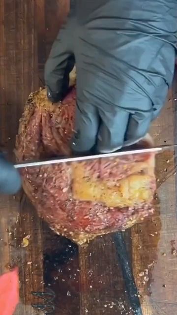 Стейк Томагавк 😎 #фудблоггер #стейк #мясо смотреть онлайн