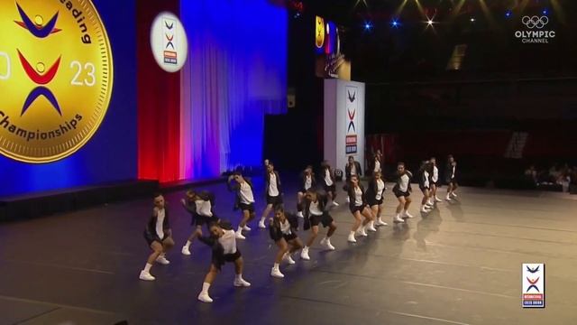 7 Puerto Rico  TEAM  Hip-Hopчир-хип-хоп-группа  Cheerleading World Championship 2023