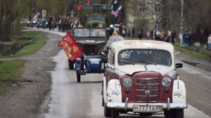 ДЕНЬ ПОБЕДЫ 80 ЛЕТ КОННОЕ ШЕСТВИЕ П. ЮГО-КАМСКИЙ