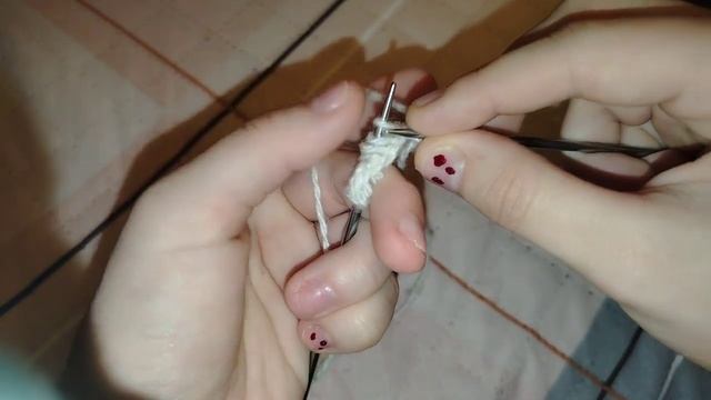 Подробный мк для новичков, как спицами связать лицевы? смотреть онлайн