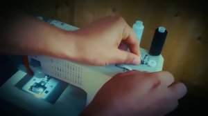Автоматическая намотка нити на шпульку (швейная машин