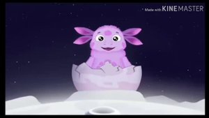 Лунтик:Я родился! Я родился! Я родился! Я родился! Я родился! Я родился! *Выдался БСОД*